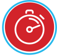 icon of a stop watch